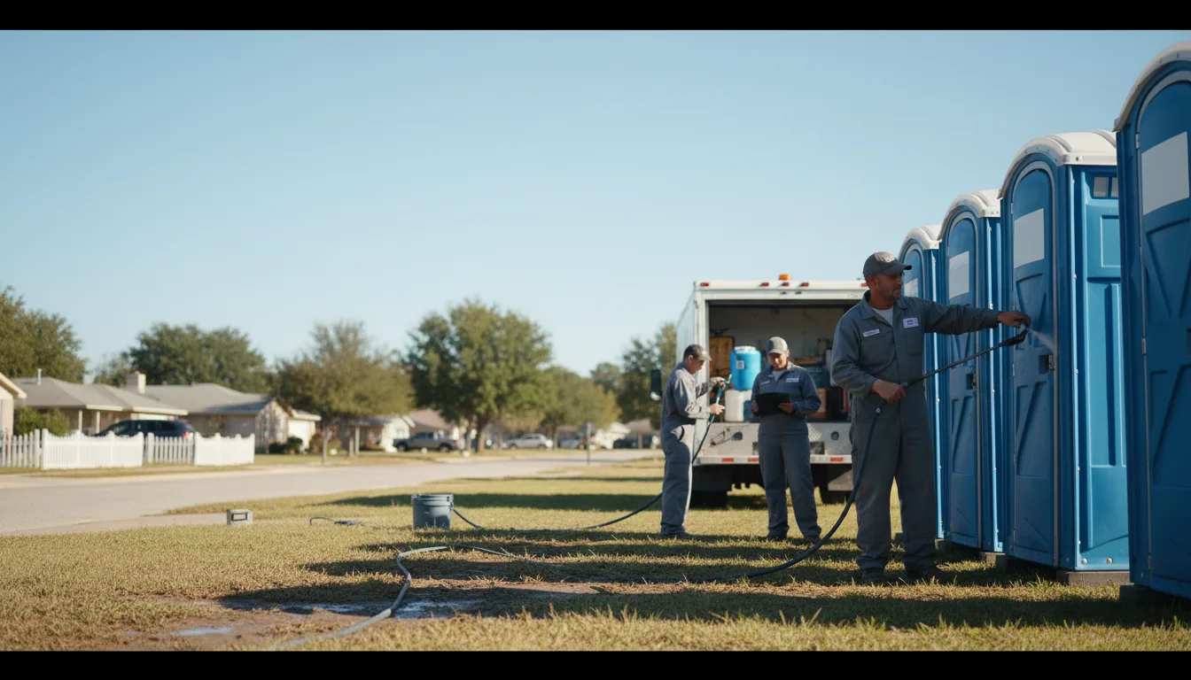 Long-Term Portable Toilet Rental in Grand Saline, TX near me